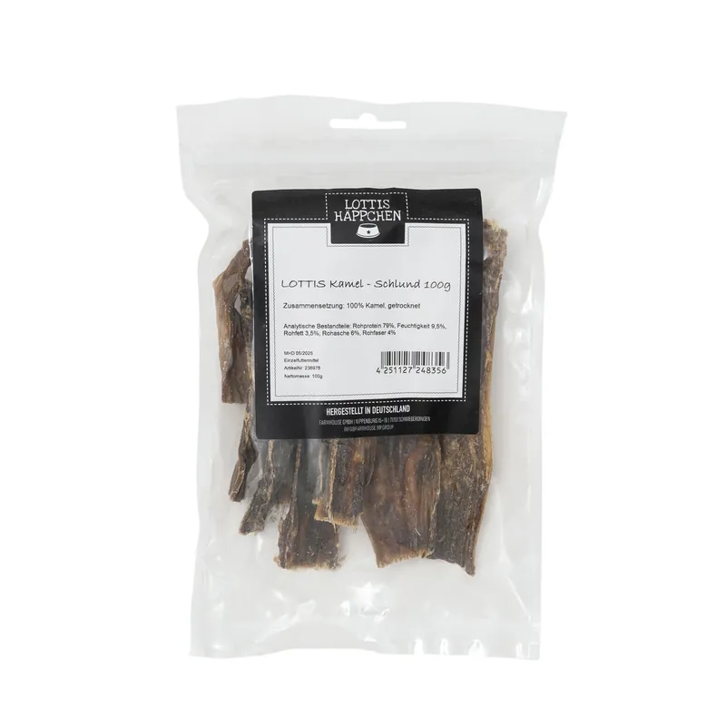 Ausverkauf LOTTIS HÄPPCHEN Kamelschlund 100 g